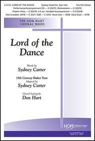 Lord of the Dance Two-Part Mixed choral sheet music cover Thumbnail